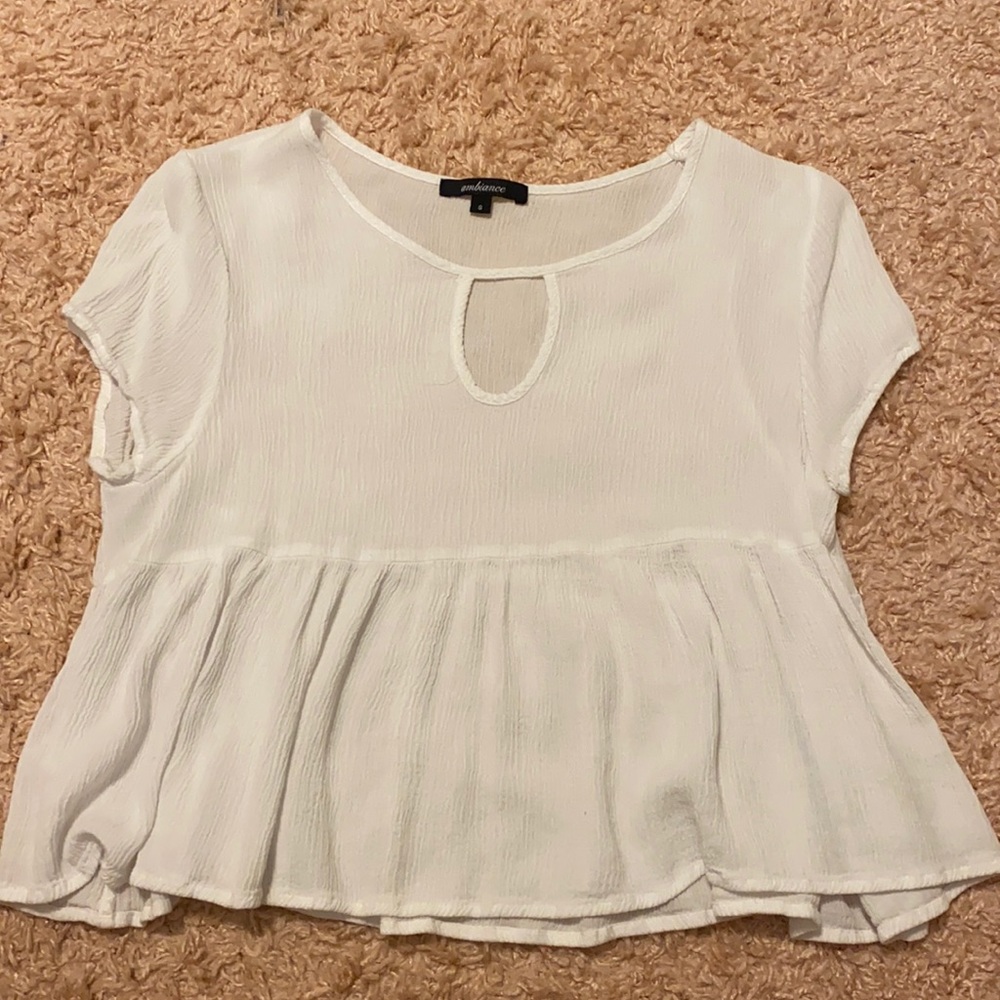 NEVER WORN WHITE TOP